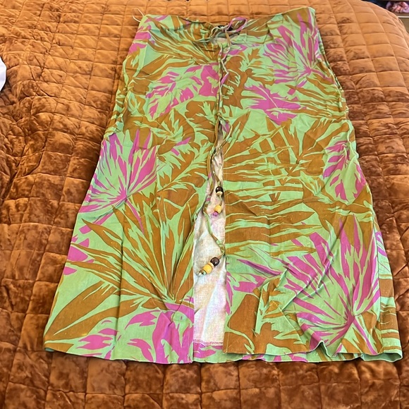 Zara Multicolor Midi Skirt - Picture 4 of 6
